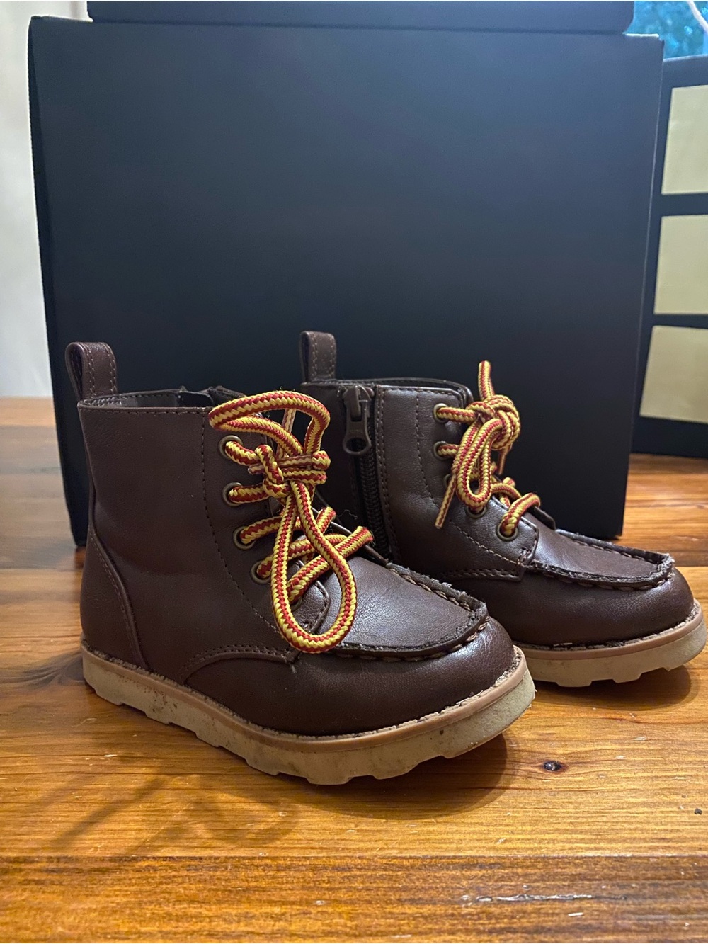 Toddler Cat and Jack brown boots